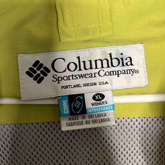 COLUMBIA women’s jacket, size XL, green and gray, in good condition - Picture 3 of 6